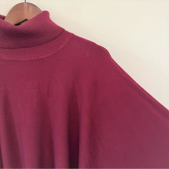 Alfani NWT Oversized Turtleneck Poncho Sweater Size 3X - Picture 7 of 13